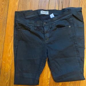 made well Faux worn in leather, stretchy and lightweight